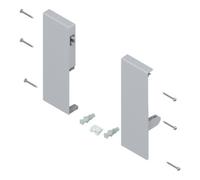 Blum Blum TANDEMBOX support frontal, hauteur C, pour tiroir à l'anglaise avec tringle simple, gauche/droite, pour TANDEMBOX antaro, gris blanc Quantité:2