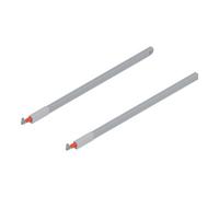 Blum Blum TANDEMBOX tringle longitudinale (en haut), pour tiroir à casseroles, NL 600 mm, gauche/droite, pour TANDEMBOX antaro, R9006 aluminium blanc Quantité:1