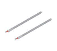 Blum Blum TANDEMBOX tringle longitudinale (en haut), pour tiroir frontal, NL 650 mm, gauche/droite, pour TANDEMBOX antaro, R9006 aluminium blanc Quantité:1