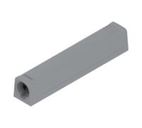 Blum Blum TIP-ON plaque adaptatrice pour portes, version longue, avec vis, R7036 gris métallisé Quantité:5