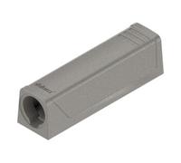 Blum Blum TIP-ON Plaque d’adaptation pour portes, version courte, avec vis, nickelé Quantité:5