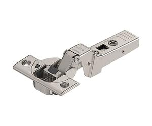 Blum - Charniere de meuble blumotion pour ouverture a 95 degres pour porte epaisse-pour porte jumelee a demi recouvrement - Réf..71B9650 - Type de boitier.A VISSER -