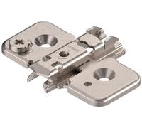Blum - Clip en acier nickelé Dessus sans cadre Cam-mounting plate (lot de 5)