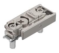 BLUM cLIP plaque droite eXPaNDO, hV : excentriques, la distance de 3 mm