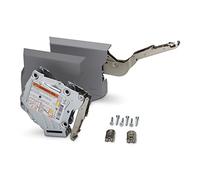 Blum Ferrure d'abattant AVENTOS HK-S 20K2E01T (LF 960-2215) | pour relevage Angle d'ouverture 107° y compris caches gris et kit de fixation frontale