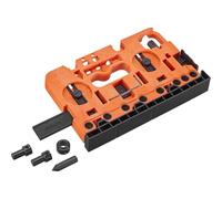 blum gabarit de perçage universel pour boxsystèmes | ferrures de façade | Pour TANDEMBOX, METABOX, LEGRABOX & MERIVOBOX | Marquer & préperçer les ferrures de façade | Incl. 2 pointeaux