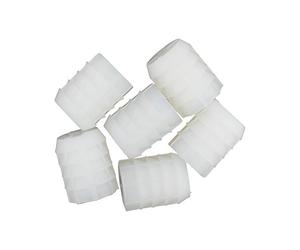 Blum - Inc. 70.0532 8 mm chevilles avec insert plastique de 1000, Blanc