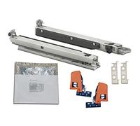 Blum Movento Blumotion S 760H Paire de glissières de tiroir 500 mm Montage au sol Extension complète 40 kg Avec raccord et kit d'accessoires de montage