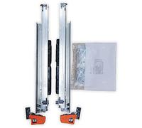 BLUM MOVENTO BLUMOTION S 760H Rails de tiroir 420 mm Extension complète 40 kg, 1 paire avec embrayage et kit d'accessoires de montage