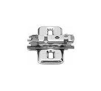 Blum - Plaque de montage ou embase de charniere de meuble en croix a visser-embase de charniere de meuble en croix a visser - Réf..173L6100 - Distance mm.0 -