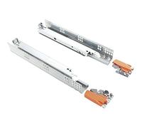 BLUM Tiroir tandem de 450 mm à extension complète avec Blumotion (= Softclose) ; 1 paire avec embrayage