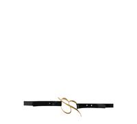 Blumarine - B courroi de logo - Femme - Accessoires - Noir - Taille: M