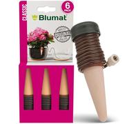 Blumat Lot de 6 piquets d'arrosage classiques pour plantes - Insert auto-arrosant pour pots - Arroseur automatique pour plantes et accessoires pour plantes
