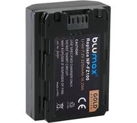 Blumax Batterie De Rechange Sony Np-Fz100-2250 Mah Avec Cellules Sanyo - Compatible Avec Sony Alpha 7Rm3, 7M3 / 7 Iii/Alpha 7R Iii / 7R Iv / 7Siii[Z838]
