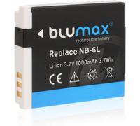 Blumax Batterie pour Canon NB-6L 1000 mAh Compatible avec Canon PowerShot D30 SX170 SX240 SX260 SX270 SX280 SX500 SX510 SX520 SX530 SX540 SX600 SX610 SX700 SX710 S9 0 S95. S120 S20