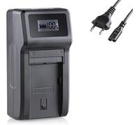 Blumax Chargeur rapide LCD - Remplace Sony NP-F970 / NP-F960 Turbo - Compatible avec Sony NP-F970 NP-F960 NP-F990 NP-F550 NP-F750 NP-FM50 NP-FM50 NP-FM500H NP-FM500