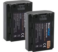 Blumax Lot De 2 Batteries De Rechange Sony Np-Fz100-2250 Mah Avec Cellules Sanyo - Compatible Avec Sony Alpha 7Rm3, 7M3 / 7 Iii/Alpha 7R Iii / 7R Iv[Z839]