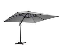Arles parasol 300 x 300 cm polyester déperlant UV50+ éclairage LED