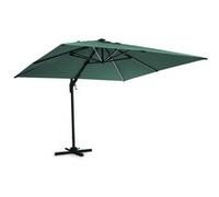 Blumfeldt Arles parasol 300 x 300 cm polyester déperlant UV50+ éclairage LED Vert Vert G