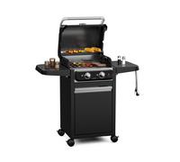 Blumfeldt ElectricPro gril électrique Puissant Tablettes latérales rabattables Thermomètre intégré