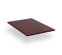 blumfeldt Bearsdon Plateau de Table en Bois - Plateau Durable, 120 x 80 cm, résistant aux Rayures & à la Chaleur, idéal pour Salle à Manger - Finition Teck Moderne, Parfait pour Les intérieurs
