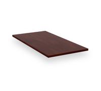Blumfeldt Plateau de table Bearsdon 180×90 cm contreplaqué résistant chaleur et rayures – teck