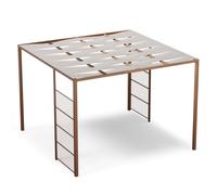 Blumfeldt Shade Cove GreenWall Pergola 3x3 m Pare-vue thermolaqué résistant aux intempéries