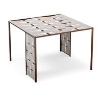 Blumfeldt Shade Cove Pergola en toile 3x3 m Parois latérales thermolaqué résistant aux intempéries