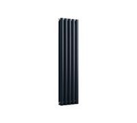 Blumfeldt Tallheo Radiateur 120 x 30 cm 620 W Facile à installer Montage mural Chauffage à eau chaude Anthracite