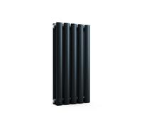 blumfeldt Radiateur Mural - 360 W Design Mural, Acier Thermolaqué, Double Couche, Raccordement Central ½, Installation Murale Facile, pour Salle de Bain, Salon & Bureau, 60x30 cm, Anthracite