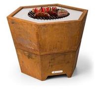 Blumfeldt Braséro Hekla 2 en 1 avec fonction gril 60 cm construction résistante à l'eau G