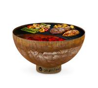 Blumfeldt Braséro Savage – Grill Ø 60,5 cm, résistant à la pluie et au gel, design rouille
