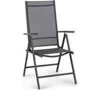 Blumfeldt Chaise de Jardin Inclinable, Chaise Pliante, Dossier Réglable, Solide, Résistant G