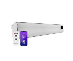 Blumfeldt Cosmic Beam Smart 2400W Chauffage Mural Infrarouge Blanc