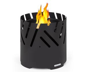 Blumfeldt Crown 45cm Faible Brasero avec grille Noir