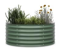 Blumfeldt Curvbox 105x60x43 cm Carré potager Vert