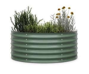 Blumfeldt Curvbox 105x60x43 cm Carré potager Vert