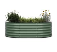 Blumfeldt Curvbox 150x60x43 cm Carré potager Vert