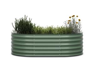 Blumfeldt Curvbox 150x60x43 cm Carré potager Vert
