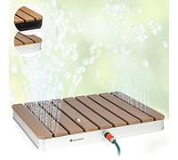 blumfeldt Douche Exterieur Piscine, Douches de Jardin Portable, Douche Jardin de 4M, Pomme de Réglable, Extérieur Aluminium, Rince Pied Piscine, Extérieure Résistant UV et Gel