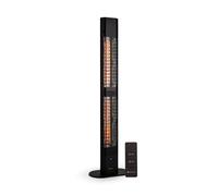 Blumfeldt DualisHeat 3000W Chauffage Infrarouge sur Pied Noir