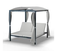 Blumfeldt Eremitage Double XL Sunbed transat | protection solaire