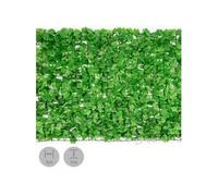 Fency Bright Ivy Clôture pare-vue Paravent 300x100 cm lierre - vert clair