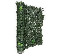Blumfeldt Fency Dark Leaf Clôture pare-vue Paravent 300x100 cm -mélange vert foncé Vert