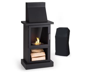 Blumfeldt Fiamme Camino 0,2kW 4h Cheminée Bioéthanol Noir