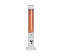 Blumfeldt Heat Guru 1200W Chauffage Infrarouge sur Pied Blanc