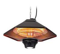 Heat Hexa radiateur infrarouge 800/1200/2000W Halogène IP34 LED bronze
