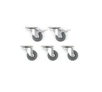 Blumfeldt Hiddensee Roulettes avec frein pour cabines de plage 500kg max.