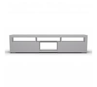Blumfeldt Meuble TV Elgin 150 x 30 x 40 cm Blanc Éclairage LED intégré