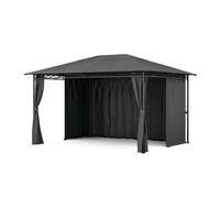 Blumfeldt Mondo Pergola 3x4 m Pavillon avec structure métallique et 4 parois latérales